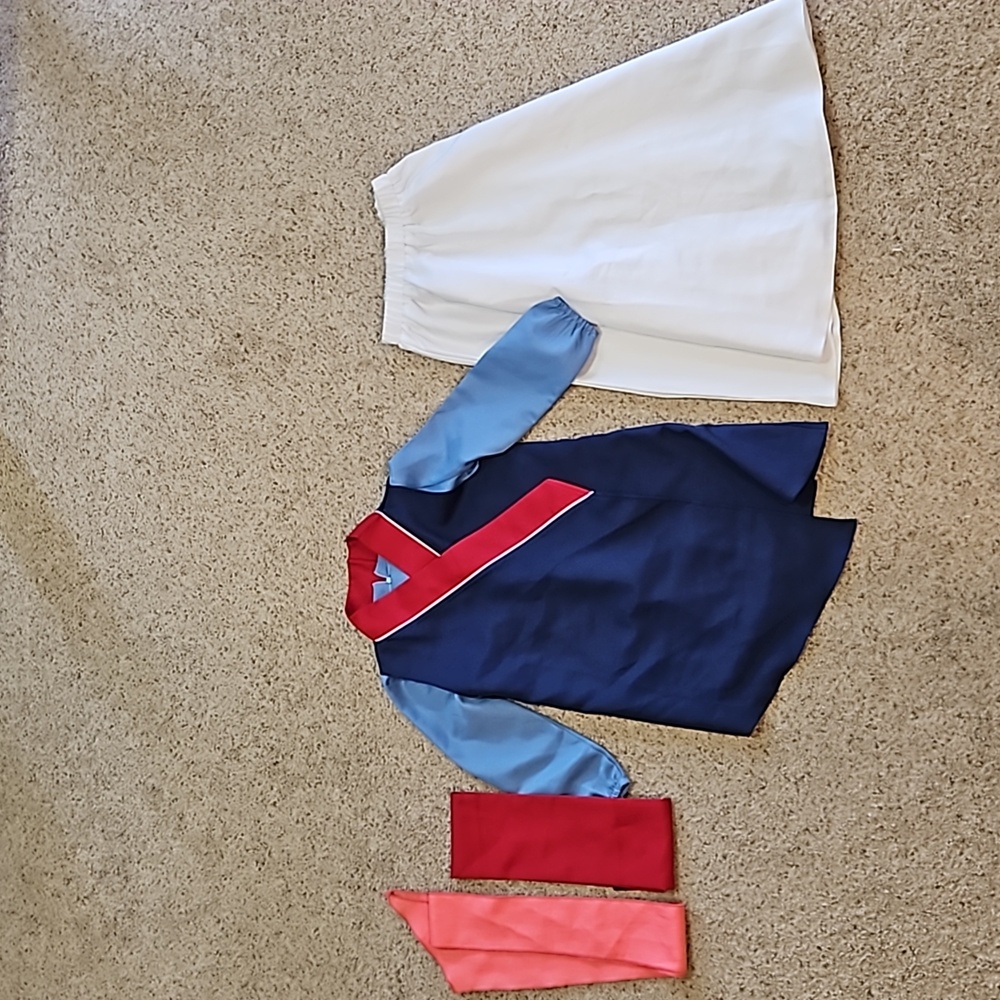 Girls Mulan costume